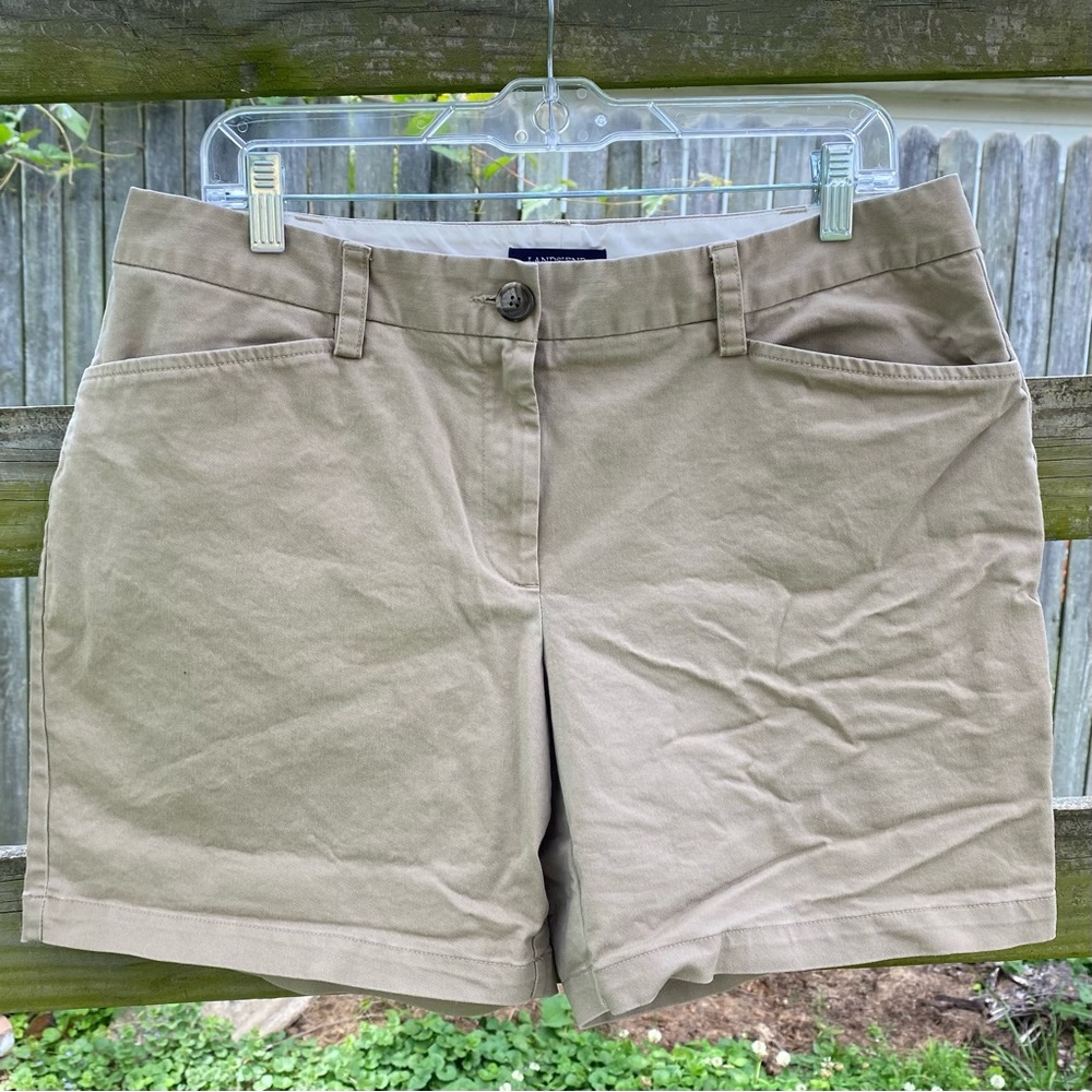 Lands End Khaki Shorts 7” (Fit 2)